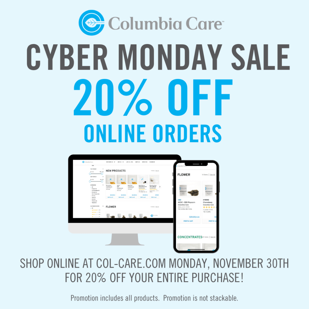 Columbia Care Cyber Sale